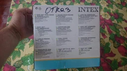 Тент-чохол Intex 28020 для надувного басейну 244 см фото від покупців 4