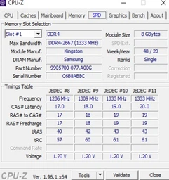Оперативная память Kingston SODIMM DDR4-2666 8192MB PC4-21300 (KCP426SS8/8) фото от покупателей 14