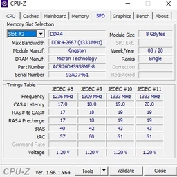 Оперативная память Kingston SODIMM DDR4-2666 8192MB PC4-21300 (KCP426SS8/8) фото от покупателей 13