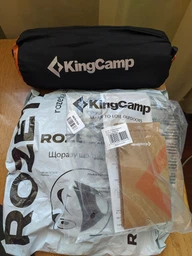 Надувний килимок KingCamp Ultra-light 650 KM1902 Beige/Coffee