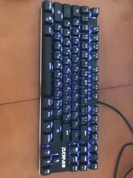 Клавіатура ігрова Механічна Дротова ZUOYA X51 87 з RGB-підсвічуванням Anti Ghosting (Red Switch) Біла фото від покупців 14