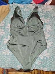 Купальник H&M 34 світло-бежевий квіти 25048117771 фото від покупців 18
