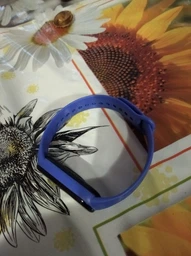 Ремінець для Xiaomi Mi Band 5 силіконовий Бургунді BeWatch (1540690) фото від покупців 3