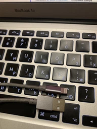 Кабель Intaleo CBGNYL1 USB-A to Lightning 1м 12W (1283126477652) фото от покупателей 5