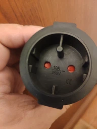 Подовжувач 50 м, 2x2.5мм2, 16А PowerPlant чорний фото від покупців 1