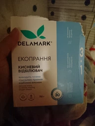 Усилитель стирки кислородный отбеливатель Delamark 750 г (4820152330321) фото от покупателей 17