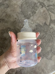 Бутылка антиколиковая Canpol Babies Bonjour Paris с широким отверстием 120 мл Синяя (35/231_blu) фото от покупателей 1
