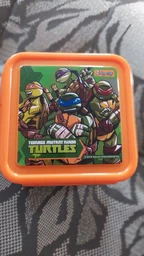 Ланч-бокс 1 Вересня Tmnt 380 мл Зеленый с оранжевым (5056137155477) фото от покупателей 3