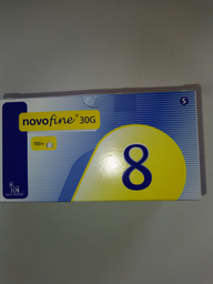 Иглы инсулиновые для шприц-ручек Новофайн 8 мм - Novofine 30G, #100