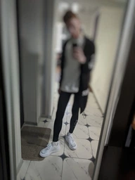 Мужские кроссовки Puma X-Ray 2 Square 37310820 44 (9.5) 28.5 см Gray Violet-Black-High Risk Red-Quarry (4063697693999) фото от покупателей 6