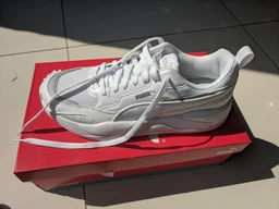 Мужские кроссовки Puma X-Ray 2 Square 37310820 44 (9.5) 28.5 см Gray Violet-Black-High Risk Red-Quarry (4063697693999) фото от покупателей 1