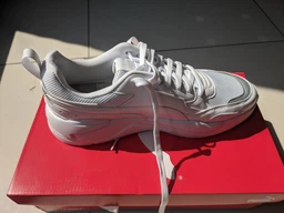 Мужские кроссовки Puma X-Ray 2 Square 37310820 44 (9.5) 28.5 см Gray Violet-Black-High Risk Red-Quarry (4063697693999)