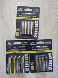 Батарейки Esperanza Baterie Alkaliczne AAA 4 шт (EZB102)