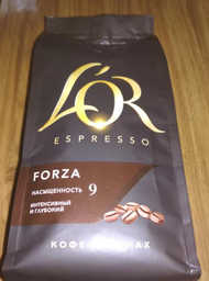 Кофе в зернах L'OR Espresso Forza 100% Арабика 1 кг (8711000400760) фото от покупателей 14