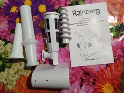 Мясорубка электрическая Rainberg RB-6305 3000 Вт + соковыжималка фото від покупців 2