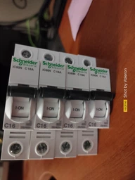 Автоматичний вимикач Schneider Electric Acti9 iC60N 1P, 16А, крива C A9F79116 фото від покупців 1