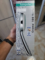 Ручний душ Hansgrohe Croma 100 Vario, хром (28535000) фото от покупателей 12
