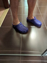 Мужские кроксы Crocs Classic AKA Cayman 10001-1FT 41-42 (M8/W10) 26 см Atm (1962652077016) фото от покупателей 1