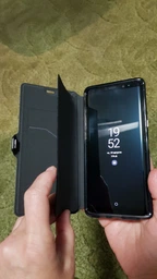 Силіконовий чохол-книжка Tech21 Evo Wallet протиударний з відділенням для кредитних карт/прав для Samsung Note 8 Black фото від покупців 1