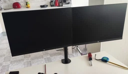Настольное крепление для двух мониторов ITech 13" - 27" Black (MBS-12F) фото от покупателей 19