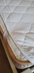 Наматрацник MirSon №1712 Eco Light Air-Soft White 200x200 см (2200002888356) фото від покупців 13