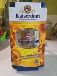 Подарунковий набір пиво Kaiserdom Kellerbier Krugset напівтемне нефільтроване 4.7% 1 л + кухоль 1 л (4004591137554) фото від покупців 3