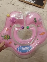 Круг для купания на шею Lindo LN-1559 Розовый (8914927015592) фото от покупателей 1