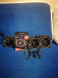 Набор вентиляторов PcCooler Corona 3-in-1 FRGB KIT фото от покупателей 14