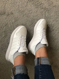 Кеды Adidas Hoops 2.0 FY6024 37.5 (4.5 UK) 23 см Ftwwht/Ftwwht/Gretwo  (4064036614279) – отзывы покупателей | ROZETKA
