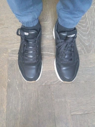Кросівки чоловічі Skechers Uno Stacre Black/White 46 Білий 52468-BKW фото від покупців 7