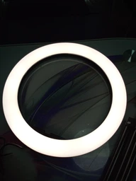 Кольцевая LED лампа диаметром 33 см RGB MJ, штативом 2 метра лампа для селфи (1369)