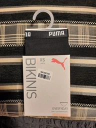 Набор трусиков бикини хлопковых Puma Women Bikini 2P 90785105 XS 2 шт Grey (8718824911960) фото от покупателей 1