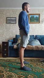 Шорты хлопковые мужские Puma Ess Shorts 58670903 S Medium Gray Heather (4063697313262) фото от покупателей 1