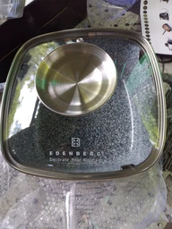 Кастрюля-казан квадратная Edenberg 6.5 л с гранитным покрытием и крышкой (EB-3975) фото від покупців 14