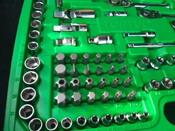 Набір інструменту комбінований 1/4" і 3/8" і 1/2" TOPTUL GCAI151R фото від покупців 1