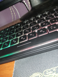 Клавиатура проводная Real-El Comfort 7070 Backlit USB (EL123100018) фото от покупателей 3