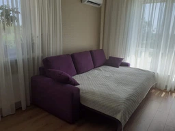Покривало ТЕП велюрове Velour Ромб круглий Світло-сірий двоспальне 180х240 см Двостороннє фото від покупців 4