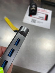 USB хаб Type C 8 в 1 HDMI USB Hub 3x3.0 Ethernet LAN RJ 45 USB SD TF Card Reader USB C перехідник USB-C PAVLYSH P4 фото від покупців 7