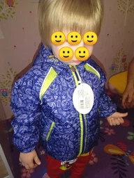 Куртка дитяча для хлопчиків Модний карапуз Море 03-00776 сірий 92 см (2 роки)