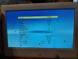 Цифровая фоторамка PROS 7" с IPS дисплеем, белая фото от покупателей 8