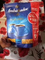 Кофе растворимый Ambassador Blue Label 75 г (8718868866271)