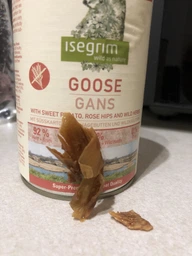 Консерви для собак Isegrim Goose with Sweet Potato Rose Hip & Wild Herbs з гусаком, бататом, шипшиною і травами, 400 г фото від покупців 1