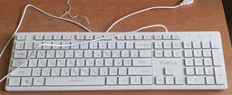 Клавіатура дротова Vinga KB410 USB White