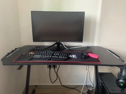 Геймерский стол 1STPLAYER AZ1 Black (AZ1-1260-RGB-BK) фото от покупателей 8