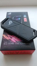 Внешний карман Asus ROG Strix Arion для M.2 SSD NVMe (PCIe) - USB 3.2 Type-C White (90DD02H1-B09000)