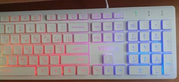 Клавіатура дротова Vinga KB410 USB White фото від покупців 3