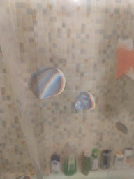 Шторка для ванної та душу Spirella Goldfish 180x200 см, PEVA (10.00097) фото від покупців 3