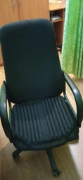 Ортопедические подушки EKKOSEAT для сидения на рабочее стуло. Черная. ST-1G-101.forback43 фото от покупателей 13