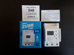 Реле напруги ZUBR D25 (25 А, 5 500 ВА) (4820120220401)