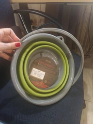 Відро силіконове Tramp складне 5 L Оливковий (TRA-TRC-092-OLIVE) фото від покупців 1